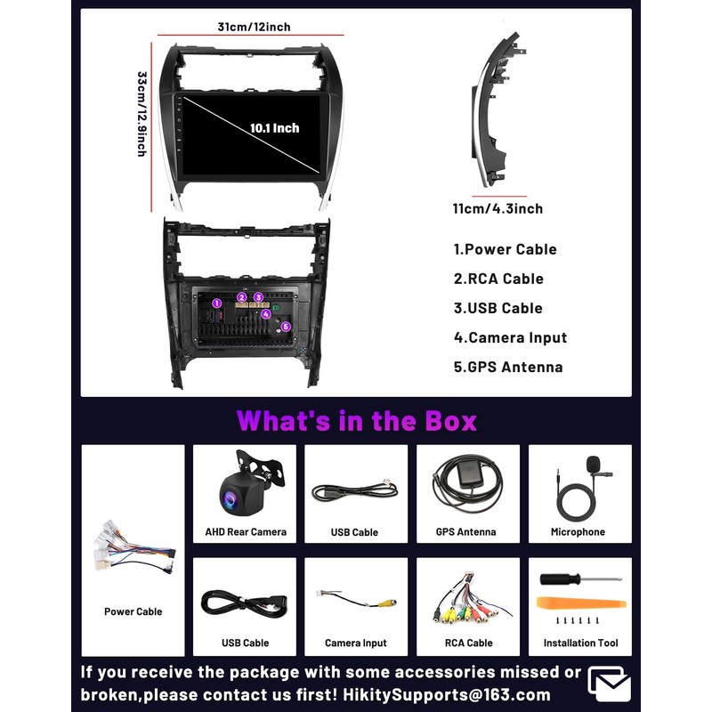 [HiFi 4Core 64G] Android 15 Car Stereo for 2012 2013