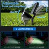 KEV KEV 800 Lumens Solar Spot Lights Outdoor,18 LEDs Solar