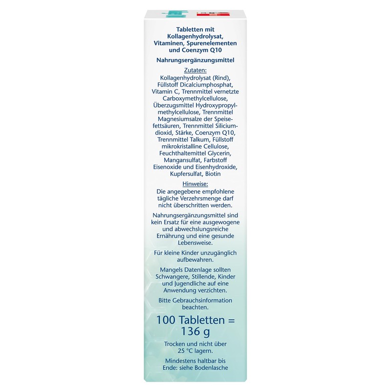 Doppelherz Collagen 1000 ++ Biotin 500 µg + Beta-Carotene