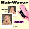 Trademark Beauty Hair Waver - Double Barrel Hair Crimper, Beach