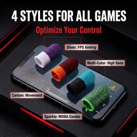 40pc Gaming Finger Sleeves, Esports Grade
