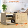 Upgrade WiFi Router Storage Box Hider, Projector Shelf, Large Space