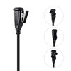 UAYESOK Waterproof Radio Earpiece with Mic PTT Screw Thread Headset