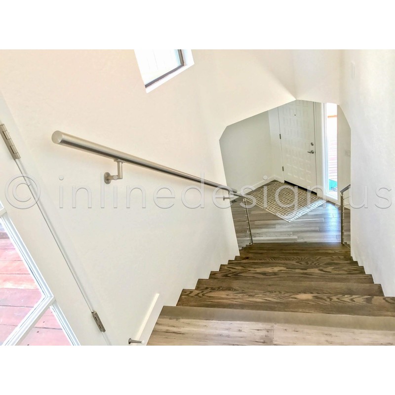 Handrail Bracket Stainless Steel 316 Luminous Quasar (Satin Stainless Steel)