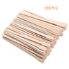 Wax Spatula Sticks, 200 Pieces Hair Removal Eyebrow Wax Applicator