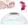 168W Gel Polish Dryer Dual Light UV Nail Lamp Infrared