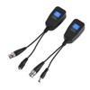 Fosa 2 piezas HD-CVI/TVI/AHD Video pasivo Balun CCTV Coaxial BNC