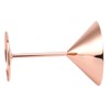Stainless Steel Martini Glasses Fine Polish Rustproof Elegant Modern Martini