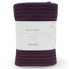 Ecovask Face Cloth 2pk Organic Cotton, Cornflower