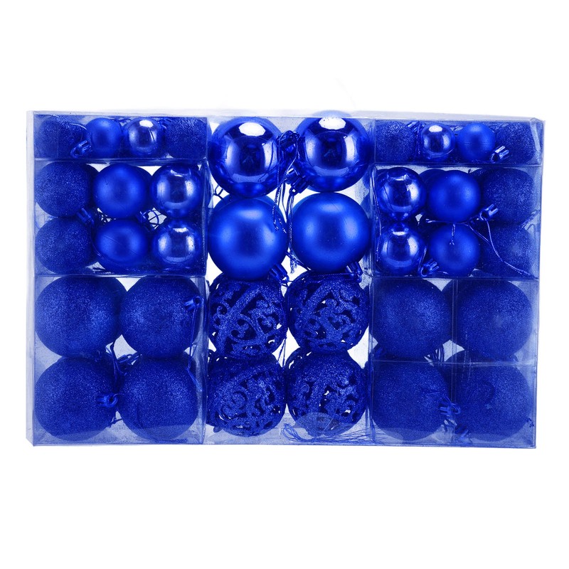 100pcs Christmas Ball Ornaments Shatterproof Hanging Balls for Christmas Tree