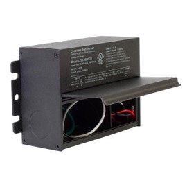 LEDupdates 24v Dimmable LED Driver, UL Listed 96w Class 2 Power Supply 4A Mini Size Triac/ELV/MLV Built-in Junction Box Compatible with Lutron and Leviton Wall dimmer for LED Strip Light