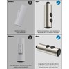 Hibbent Metal Pull Down Kitchen Faucet Head Replacement with 15