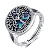 AEONSLOVE Tree of Life Ring for Women, 925 Sterling Silver