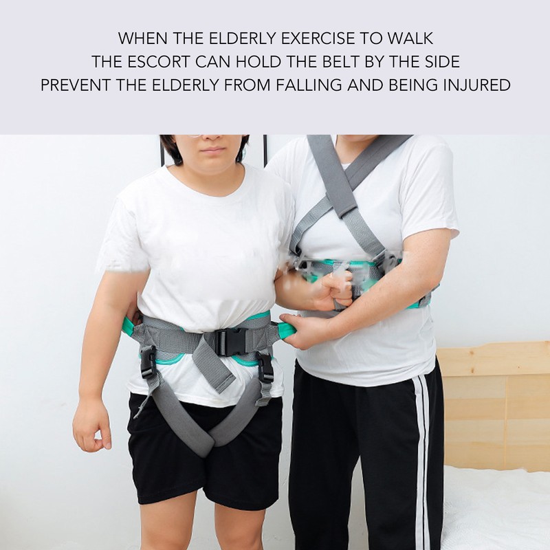 Transfer Belt Gait Lifting Assist Device with Loops Medical Nursing