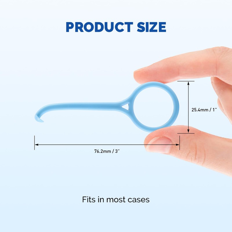 JMU Aligner Remover Tool, 2 Colors Clear Aligner Removal Tool,