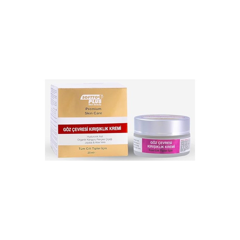 Softto+Plus Anti-Falten Augencreme – Straffung&Frische für die Augenpartie 20ml