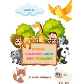 Animal Coloring Book for Toddlers