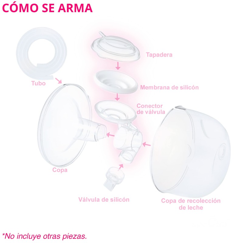 Spectra | Protector Antireflujo para Copa Manos Libres Spectra |