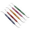 5Pcs Dental Gracey Curettes Curette Hand Scaler Universal Surgical Instrument