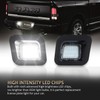 D-Lumina Conjunto de luces LED para matrícula de matrícula transparente