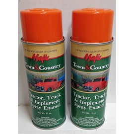 Cannot Ship to CA. 2 Cans Orange Spray Paint for Bobcat Skidsteer Loader Skidder