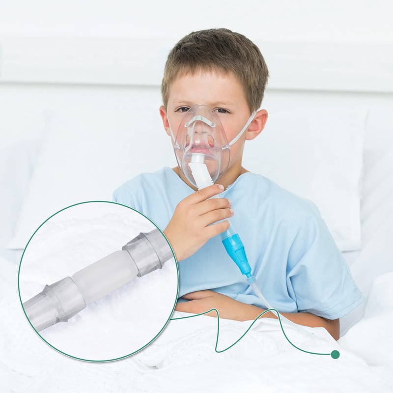 ANSNF Oxygen Tubing Connector, 360° Rotation Cannula Connector Oxygen Connector