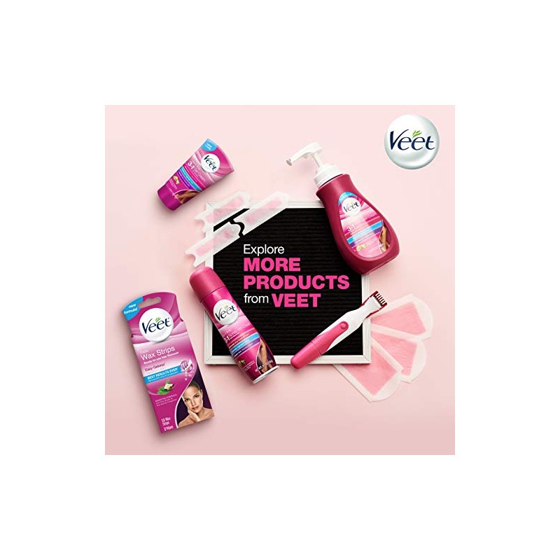 Veet Botanic Inspirations Hair Removal Cream for Legs & Body,