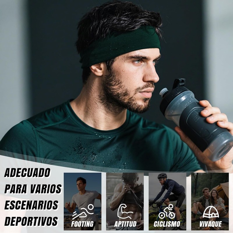 EUARD Diademas Deportivas para La Cabeza