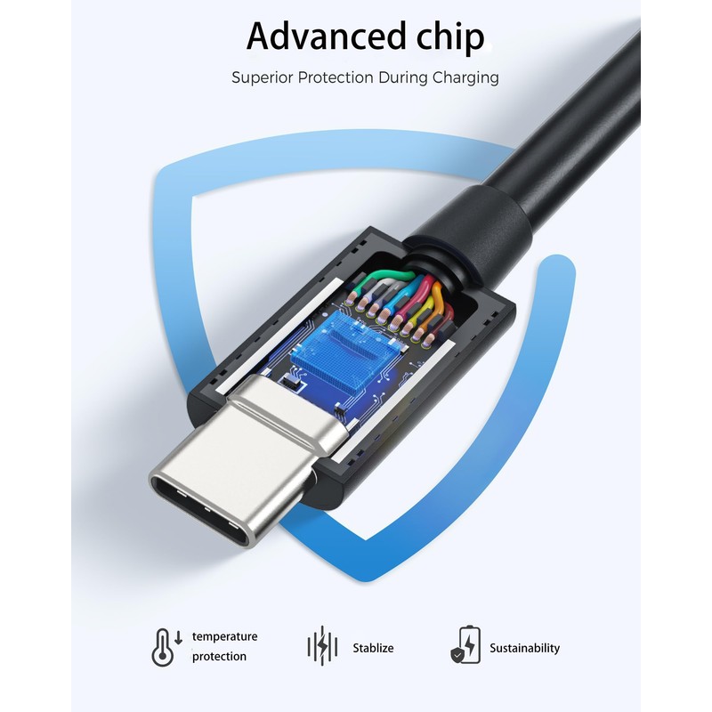 SOTHENG Cable Matters [Intel Certified] 40Gbps Thunderbolt 4 Cable with