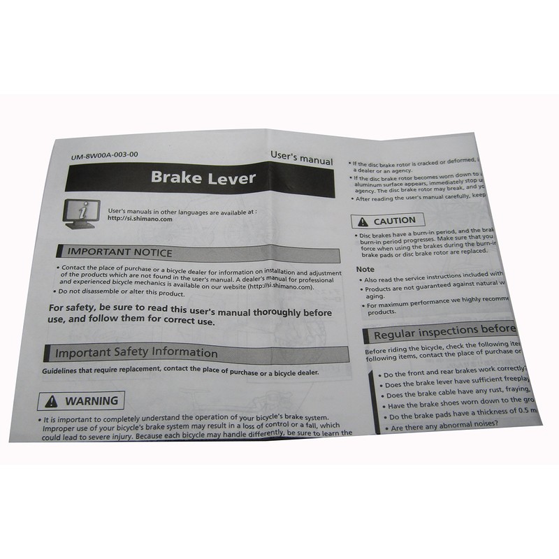 Bridgestone BLT4000A 4850469BL MTB Brake Lever Set, Black