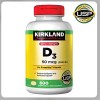 Vitamina D3 50mcg 2,000iu Ayuda Corazon Huesos 600 Softgels
