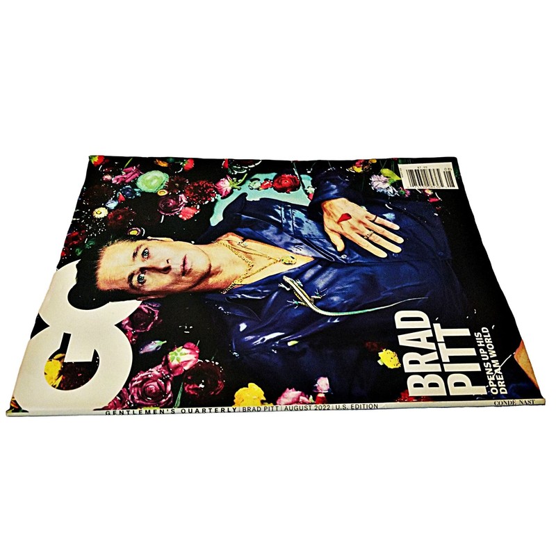GQ Magazine August 2022 Brad Pitt