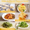 Pasta Maker with 7 Thickness Settings Roller, 2-in-1 Cutter, Hand