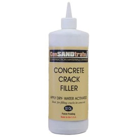 ConSANDtrate Concrete Crack Filler - 3 lb. for Filling in Concrete Cracks on driveways, walkways & patios. (1, Black)