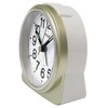 Seiko Clock Alarm Clock, Table Clock, Analog, Light Gold Pearl,
