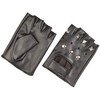 Studded Fingerless Gloves Dance Performance Gloves Costume