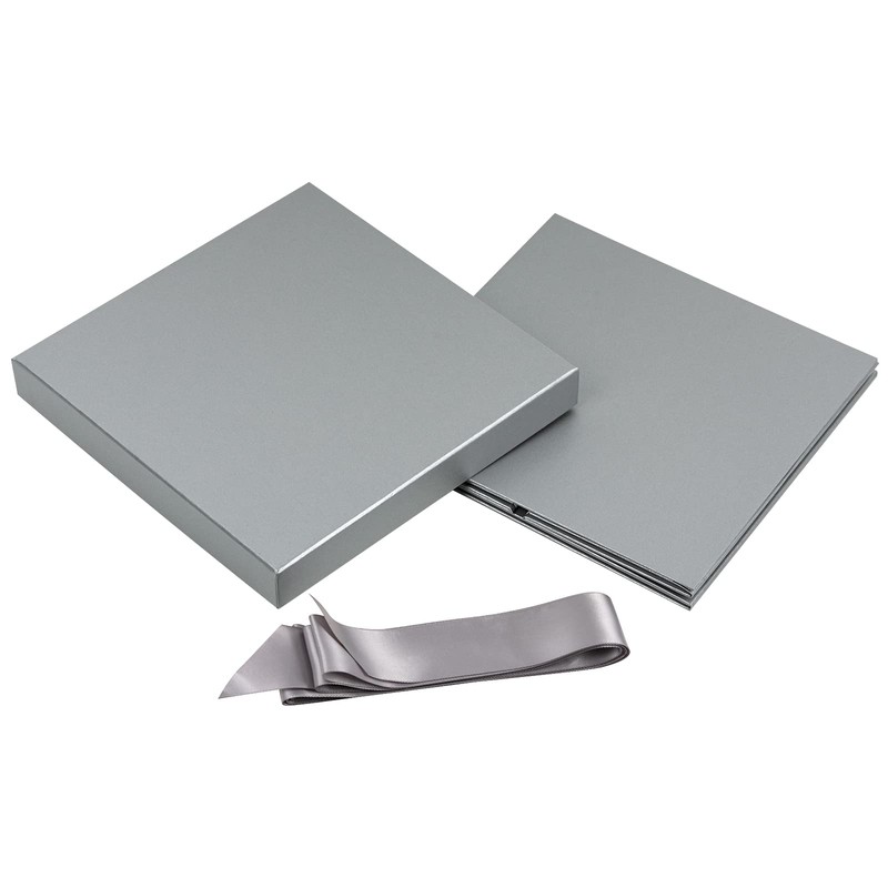 RUSPEPA Medium Birthday Gift Box with Lid, Bow and Tissue