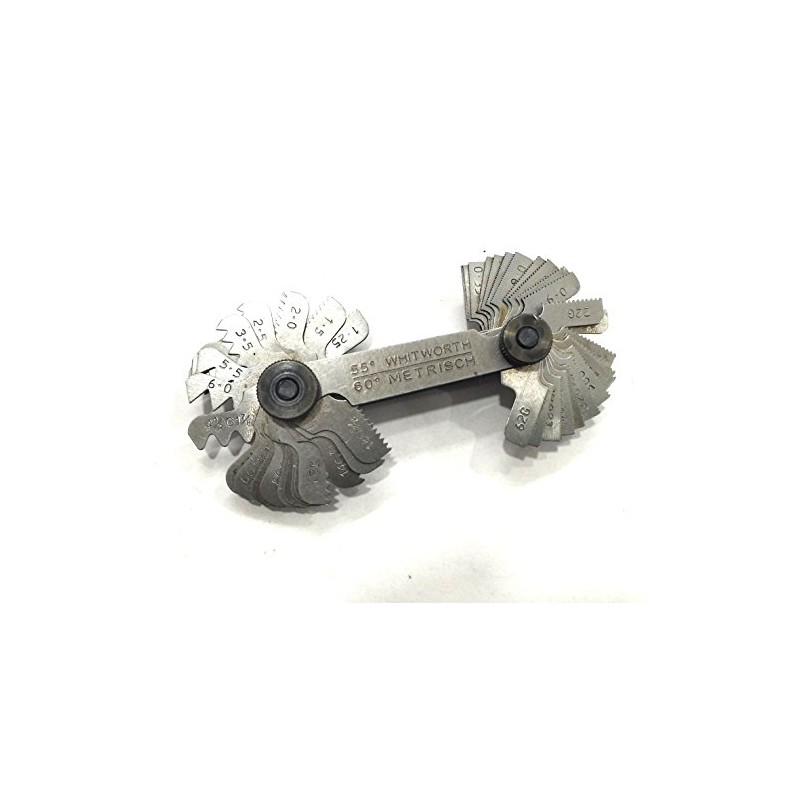 BRITISH WHITWORTH BSW & METRIC SCREWS BOLTS PITCH MEASURE THREAD
