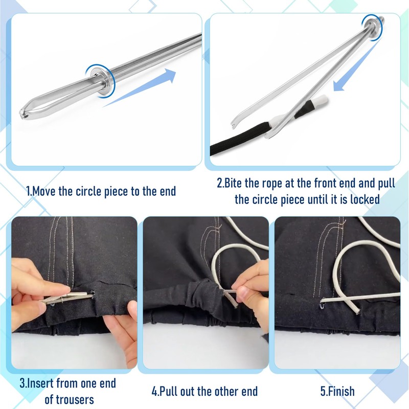 EKIND 2 Pack 51 Inch Universal Replacement Drawstring Cord +