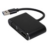 USB3.0 to High Definition Multimedia Interface VGA Adapter 2in1 HD
