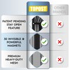 TOPOST Mosquitero Magnetico para Puerta Pocket y Cortina 100x210 CM,