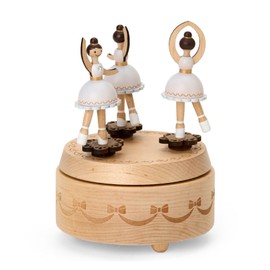 Sanrio 087238 Wooden Music Box, Ballerina, Interior, Present, Gift