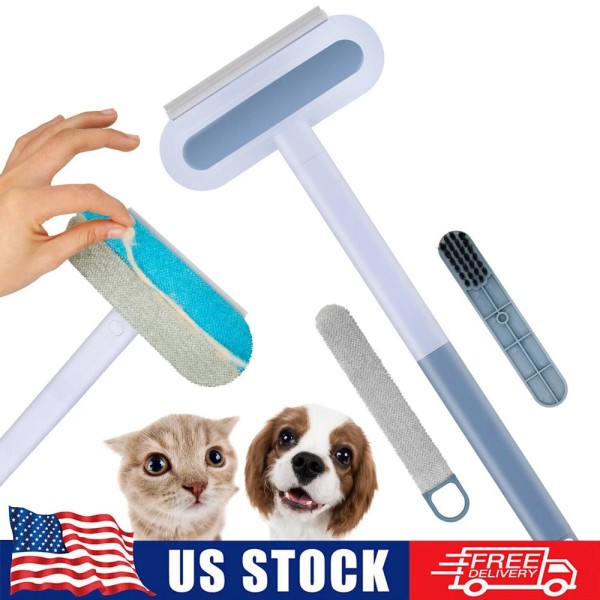 Unbranded Pet Hair Removal Tool, 4 in 1 Reusable Washable