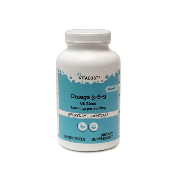 Vitacost Omega 3-6-9 Oil Blend 2000 mg per serving 180