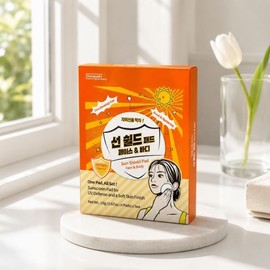 Madeca Sunshield Pad SPF 50+ PA+++ (4 sheets, 20 sheets) / 마데카 선쉴드 패드 SPF 50+ PA+++ (4매20매)