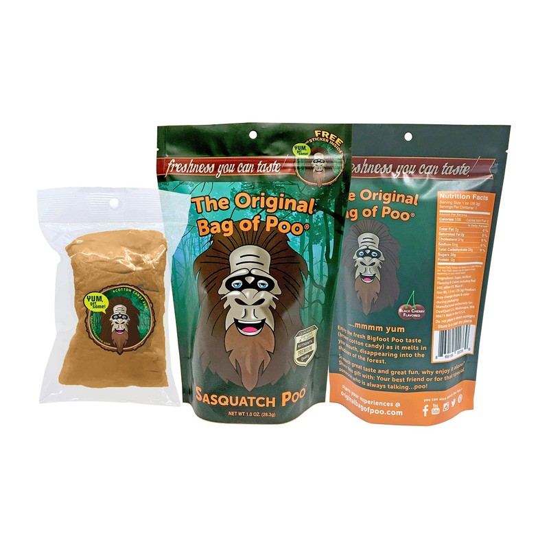 The Original Bag of Poo®, Novelty Poop Cotton Candy Gag