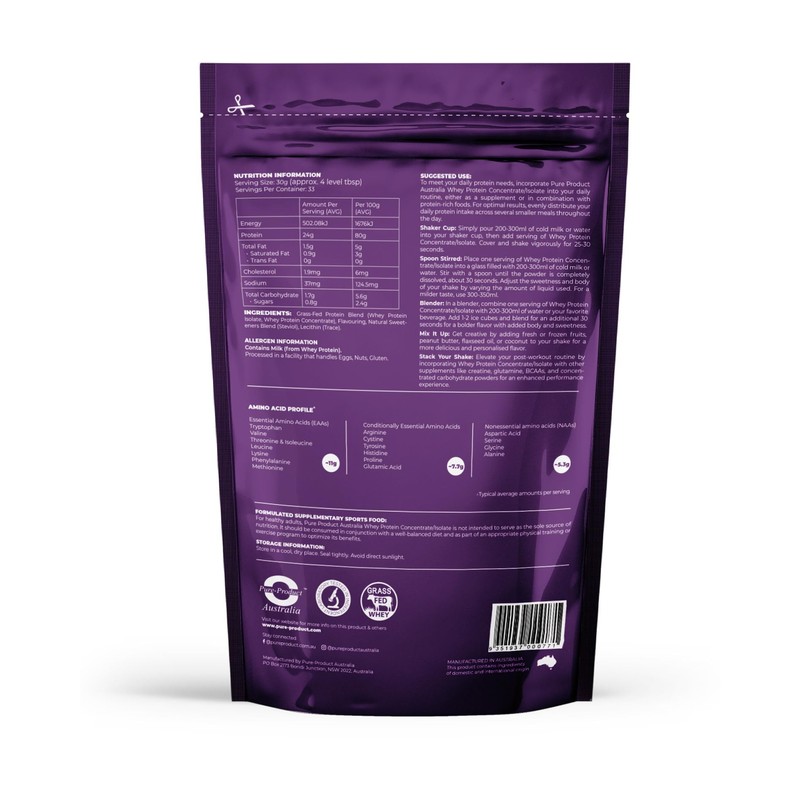 Pure Product Australia Pure Product Australia - Whey Protein Concentrate