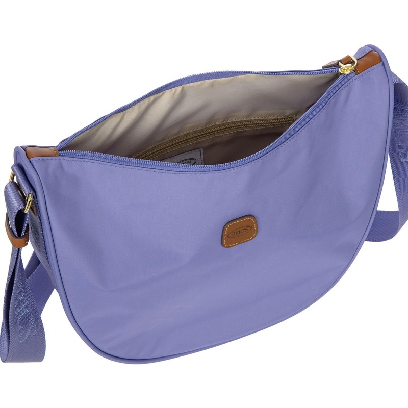 Bric's Mezzaluna S X-Collection Shoulder Bag Purple, purple
