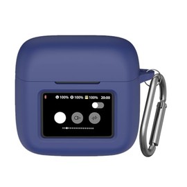 Ankersaila Case Compatible with JBL Tour Pro 3,Soft Silicone Shockproof Anti-Scratch Protective Cover (Midnight Blue)