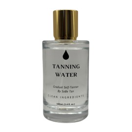 SoBe Tan Tanning Water - Hydrating Self-Tanning Mist with Aloe Vera, 5 Natural Ingredients, Food-Grade Preservatives, Vegan, Cruelty-Free, Streak-Free Golden Sunless Tan, 3.4 fl oz (TSA-Approved)